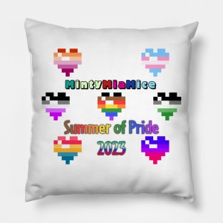 MintyMiaMice Summer of Pride 2023 Pillow