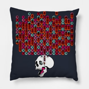 Talking Skulls Pillow