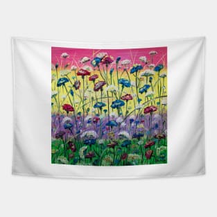 Cornflower field Tapestry