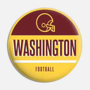 Washington retro football Pin