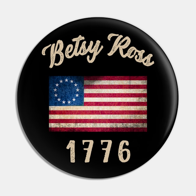 betsy ross 1776 flag Pin by LinDey