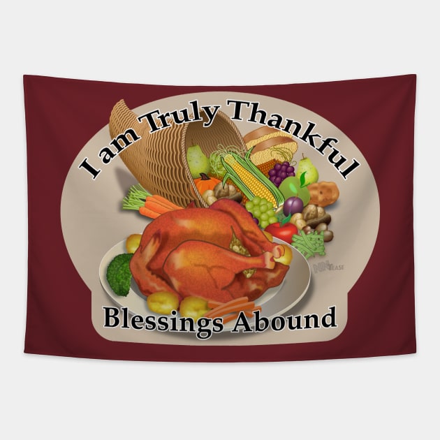 Giving Thanks Tapestry by NN Tease