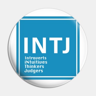 MBTI, INTJ Pin