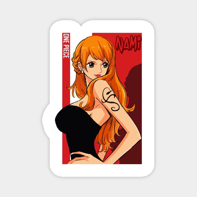 Nami One Piece Fashion Magnet by KDungUniversal