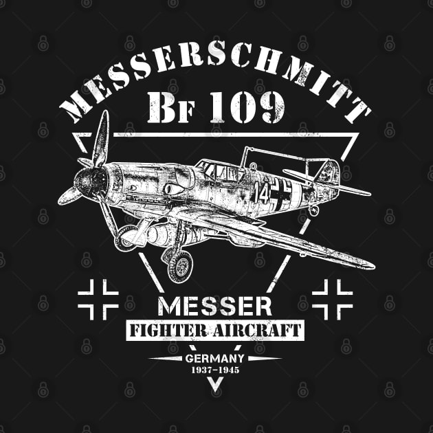 Messerschmitt Bf 109 German Fighter by Military Style Designs