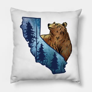 California Bear Pillow