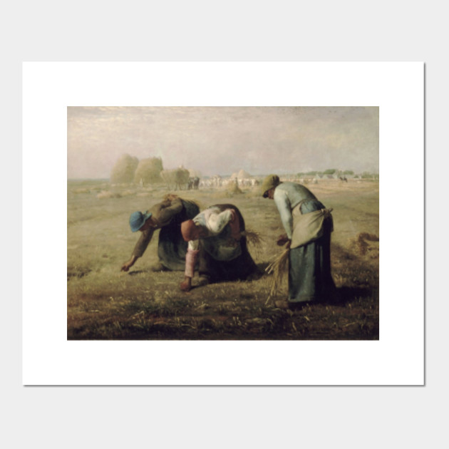 The Gleaners Oil Painting Posters And Art Prints Teepublic