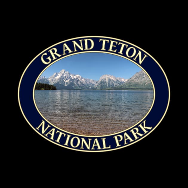 Jackson Lake at Grand Teton National Park in Wyoming by GentleSeas