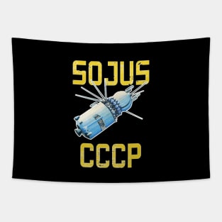 SOJUS Vintage Soviet Union Space Tapestry