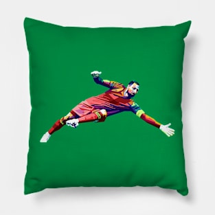 Gianluigi Donnarumma Illustration Pillow