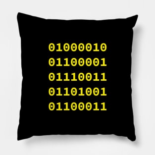 BINARY ESSENTIALS: BASIC Pillow