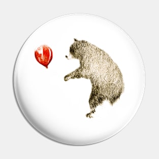 The Bear and The Balloon Pin