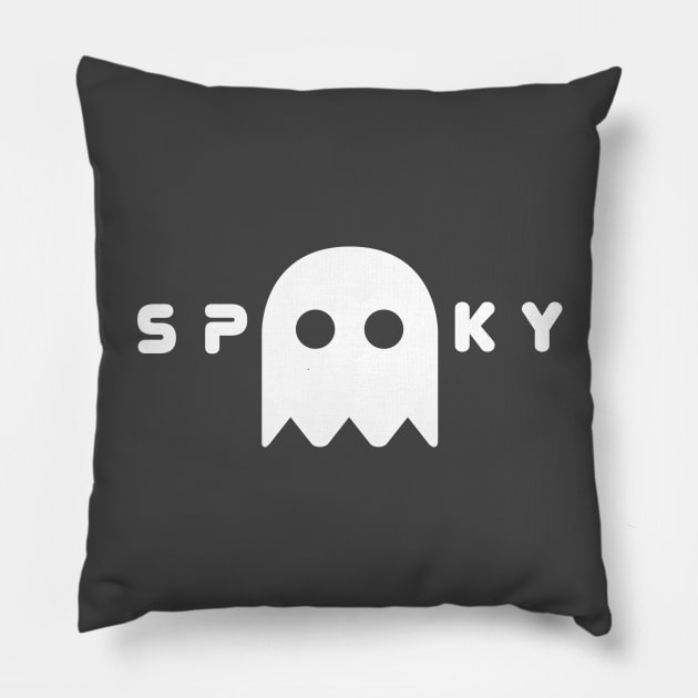 Spooky Ghost Pillow by PopCycle