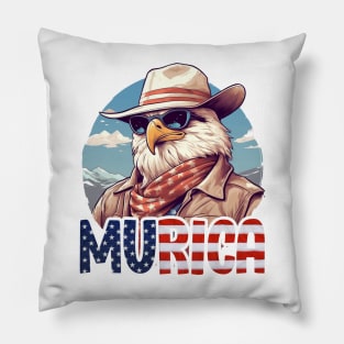 MURICA - Bald eagle number three Pillow