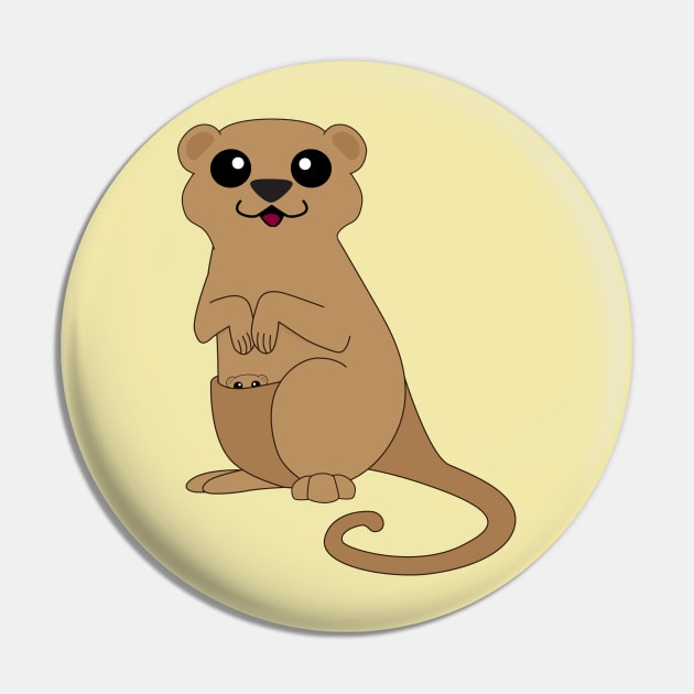 Quokka Pin by Mstiv