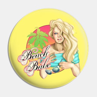 Beach Babe Pin