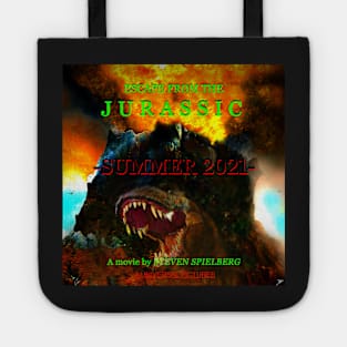 Escape from the Jurrasic poster art A Tote