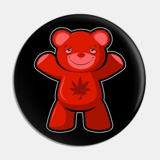 RED WEED GUMMY Pin