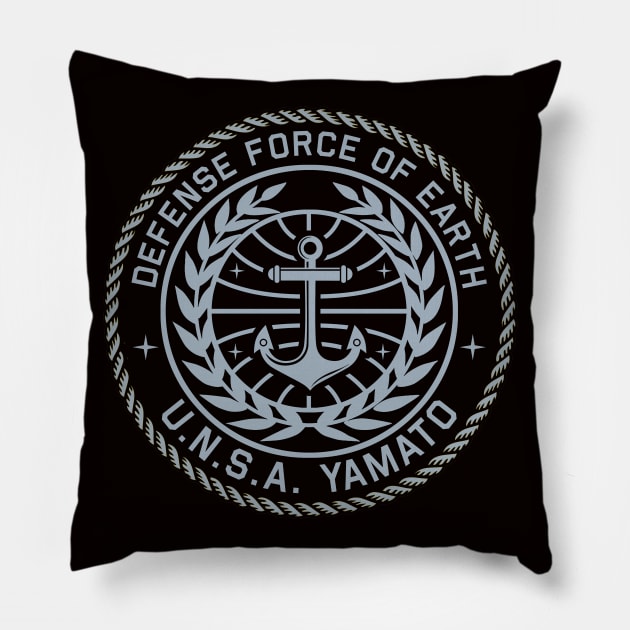 Yamato Crest Pillow by PopCultureShirts