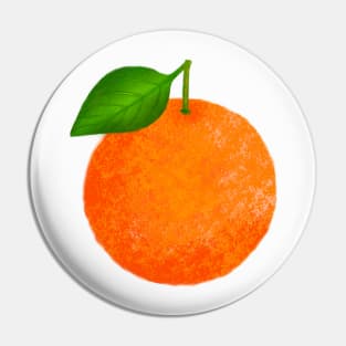 Florida orange Pin