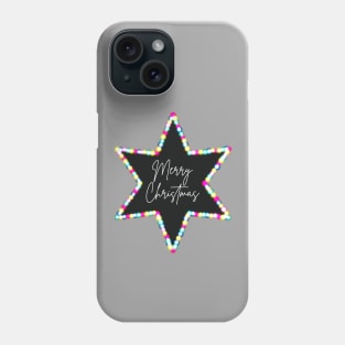 Merry Christmas Star Shining Lights Phone Case