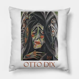 The Nun by Otto Dix Pillow