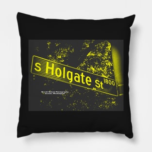 South Holgate Street1 SODO TONKA Seattle Washington by Mistah Wilson Photography Pillow