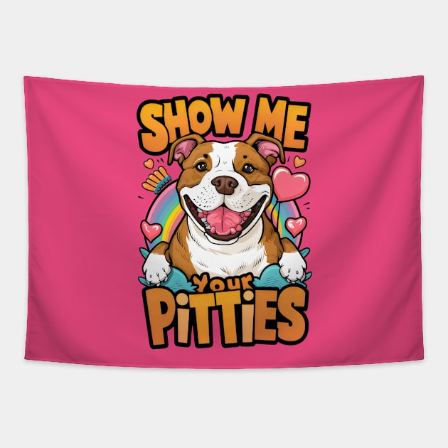 Show Me Your Pitties Tapestry by Cheeky BB