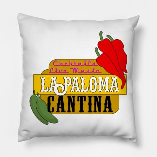 La Paloma Cantina Pillow