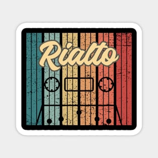 rialto cassette retro vintage Magnet