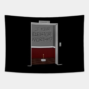 Thor's Hammer - Is YOUR Elevator Worthy!? Tapestry