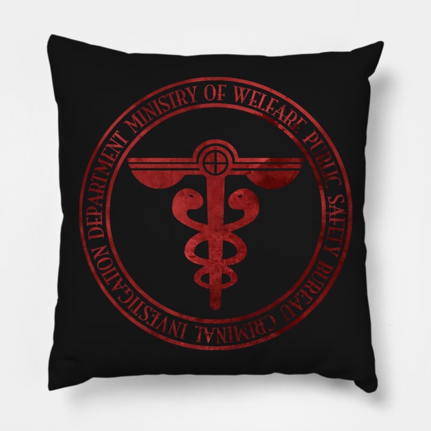 Public Safety Bureau Pillow by Rebellion10