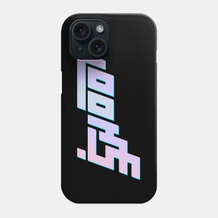 Shoot - Cyberpunk Logotype Style Phone Case