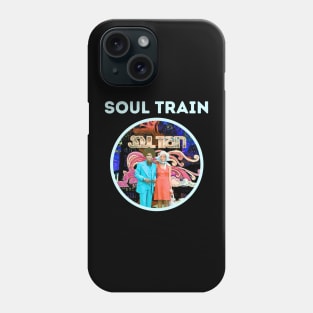 soul train || 80s blue Phone Case