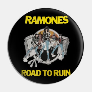 Vintage Tour Road To Ruin Pin