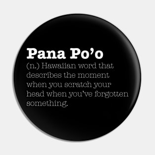 Pana Po’o Pin