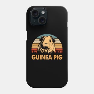 Squeaky Styles Guinea Pig Elegance, Stylish Tee for Pet Devotees Phone Case