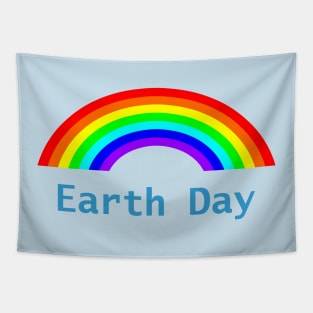 Earth Day Rainbow Celebration Tapestry