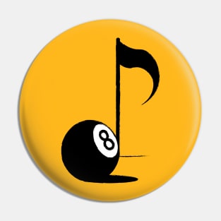 Eighth Note Pin