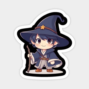 Cute little wizard Magnet