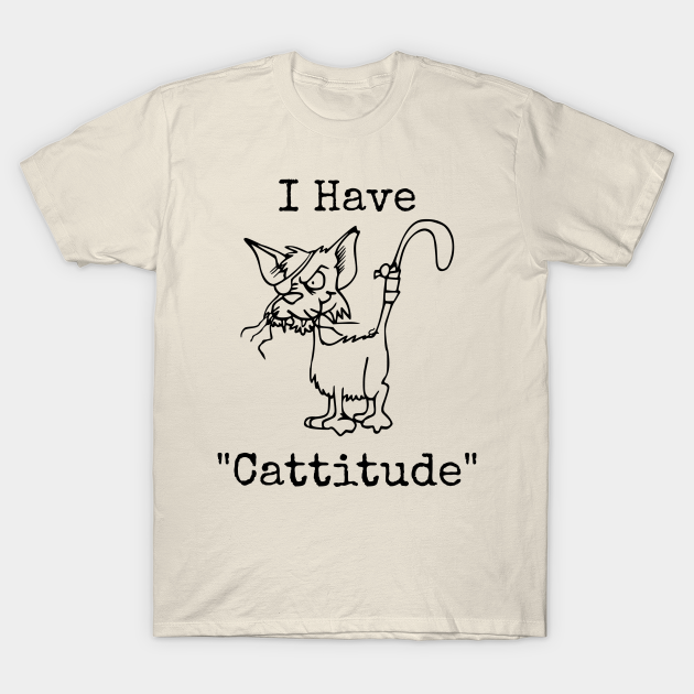 cattitude t shirt