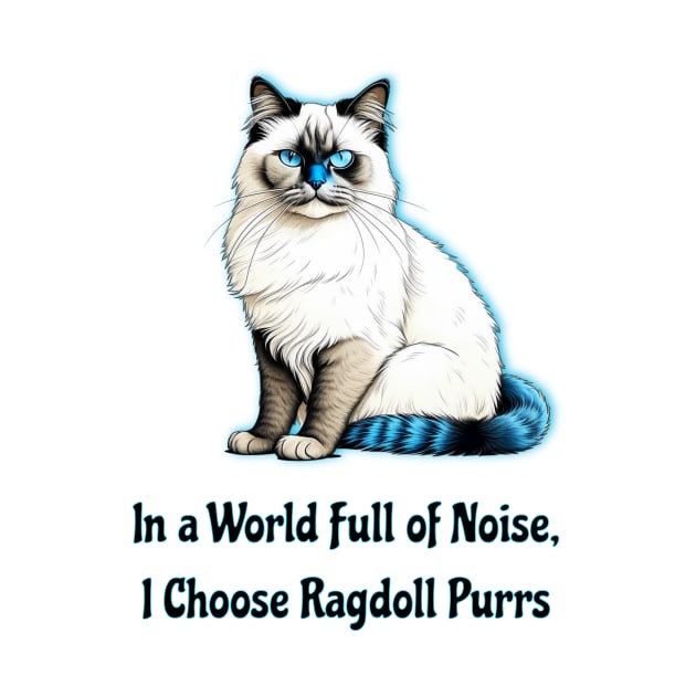 In A World Full Of Noise I Choose Ragdoll Purrs by Buckeyes0818