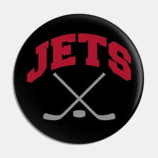 Jets Hockey Small Logo Pin