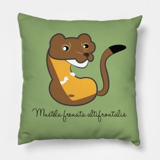 Long tailed weasel 1 Pillow