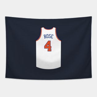 Derrick Rose New York Jersey Qiangy Tapestry