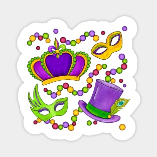 Mardi Gras Magnet