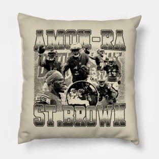 Amon-Ra St. Brown(Football wide receiver) Pillow