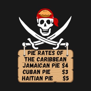 Pie Rates of the Caribbean T-Shirt