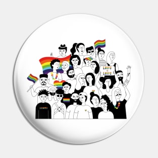 Pride Parade Pin