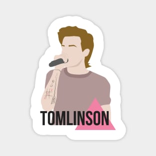 Louis Tomlinson Pink Triangle Magnet